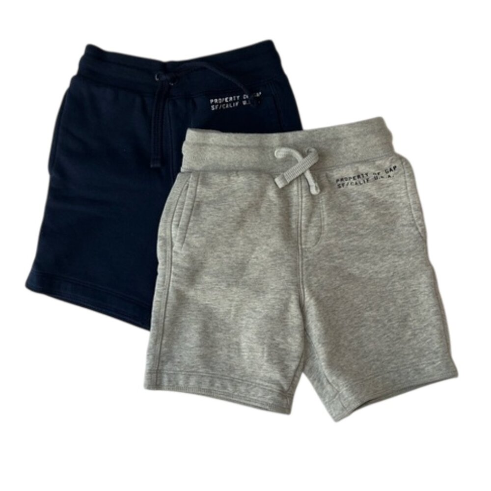 GAP Kids Bundle of  Pull-On Fleece Shorts, XS (4-5)